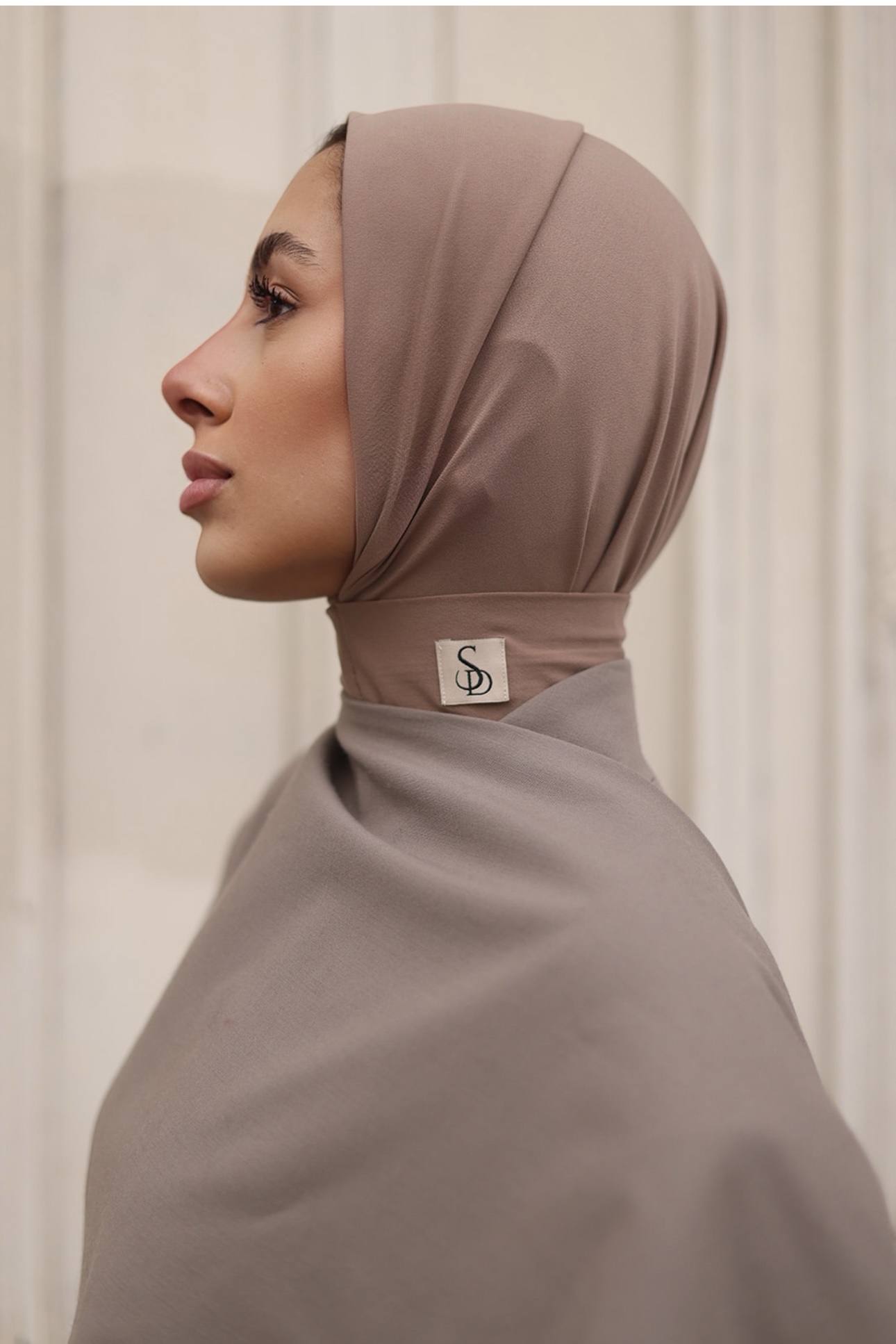 Cagoule jersey Premium Latte – Image 2