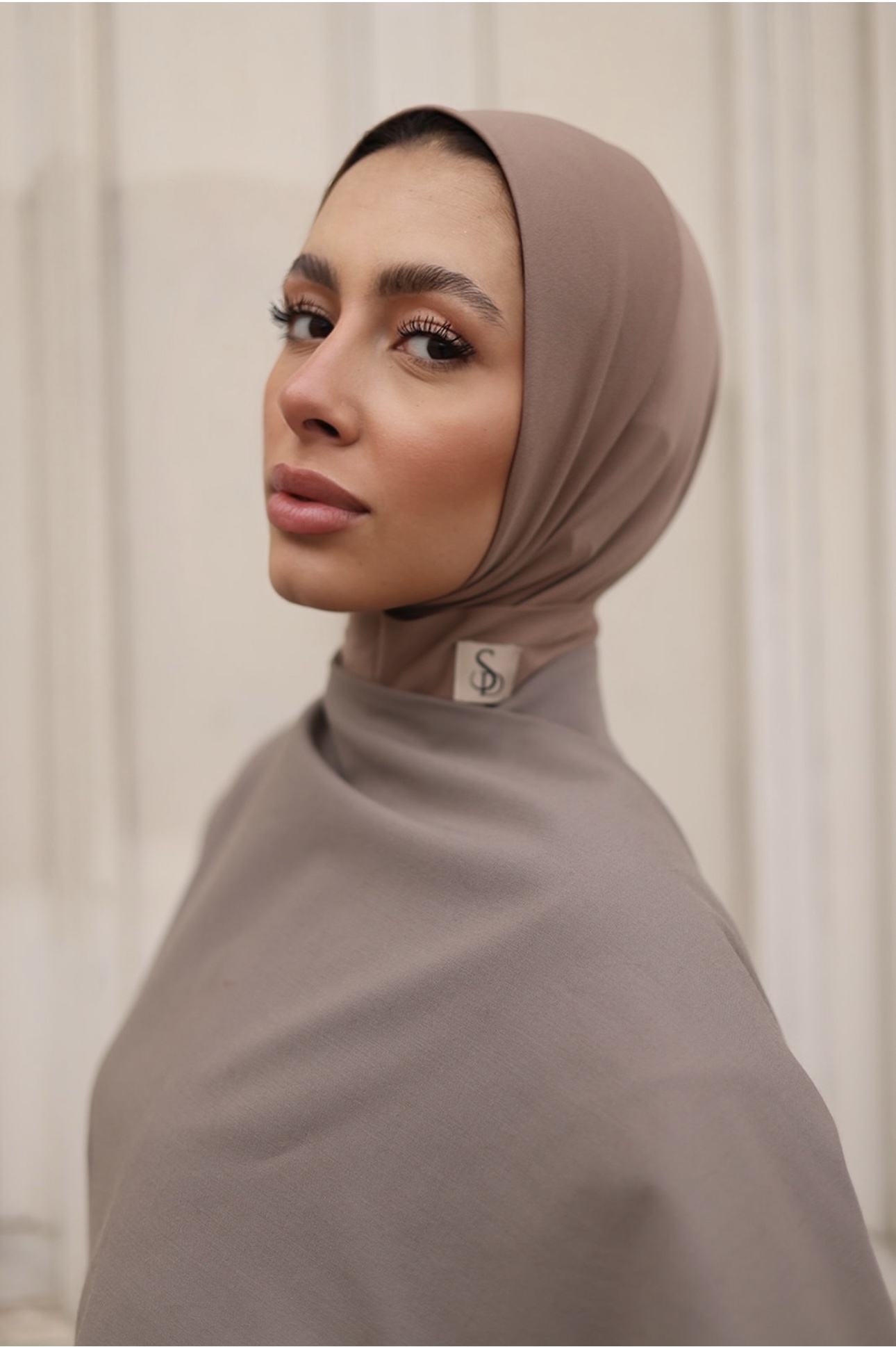 Cagoule jersey Premium Latte – Image 3