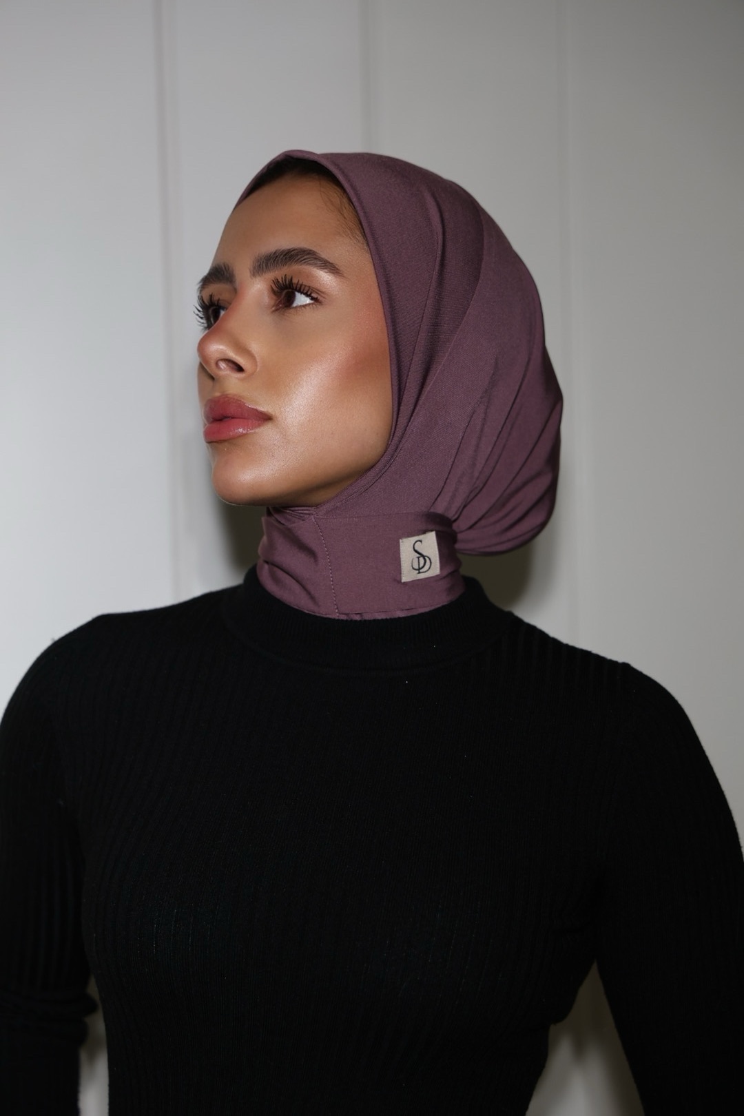 Cagoule jersey Premium Prune