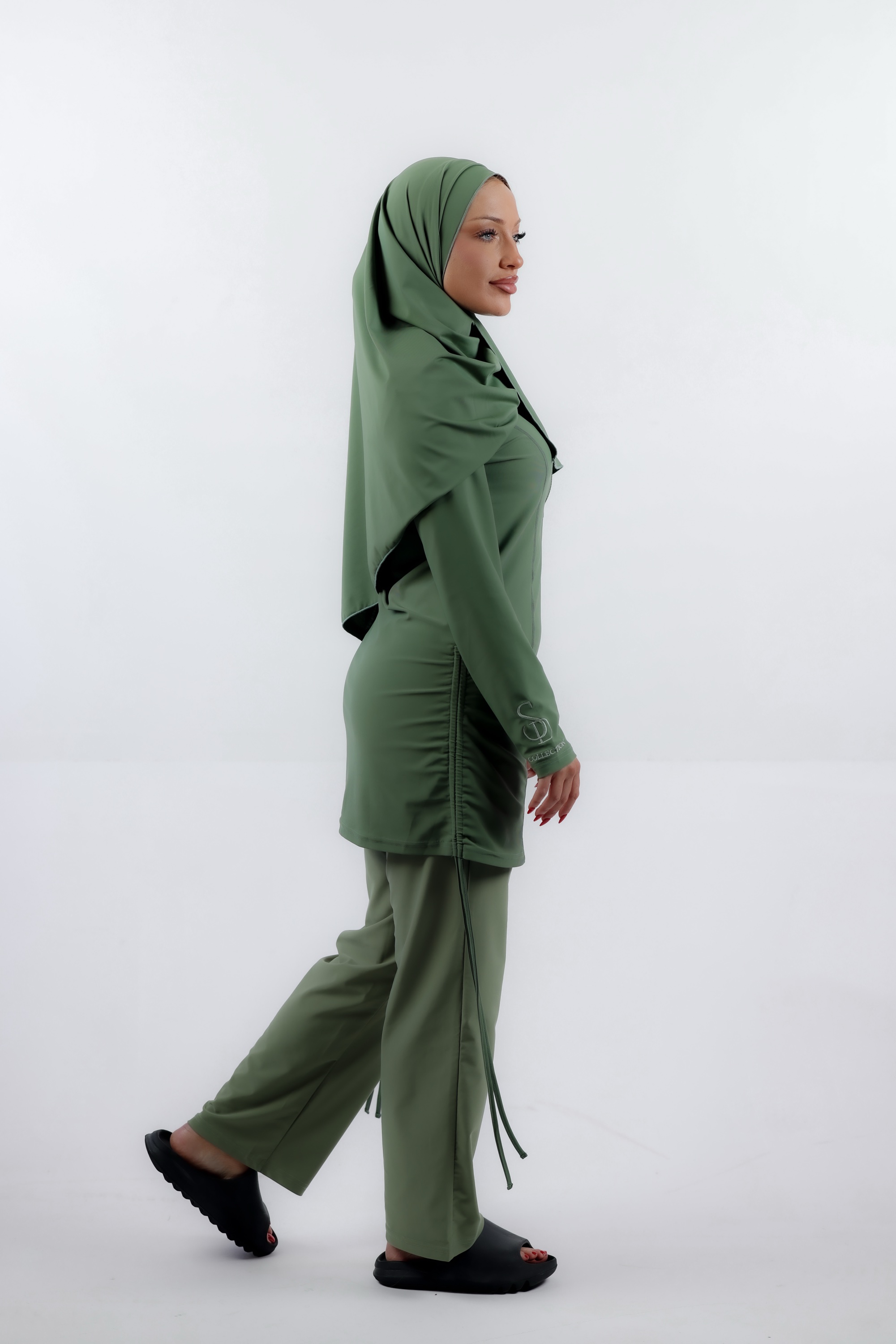 Burkini 4 pièces - Green – Image 2