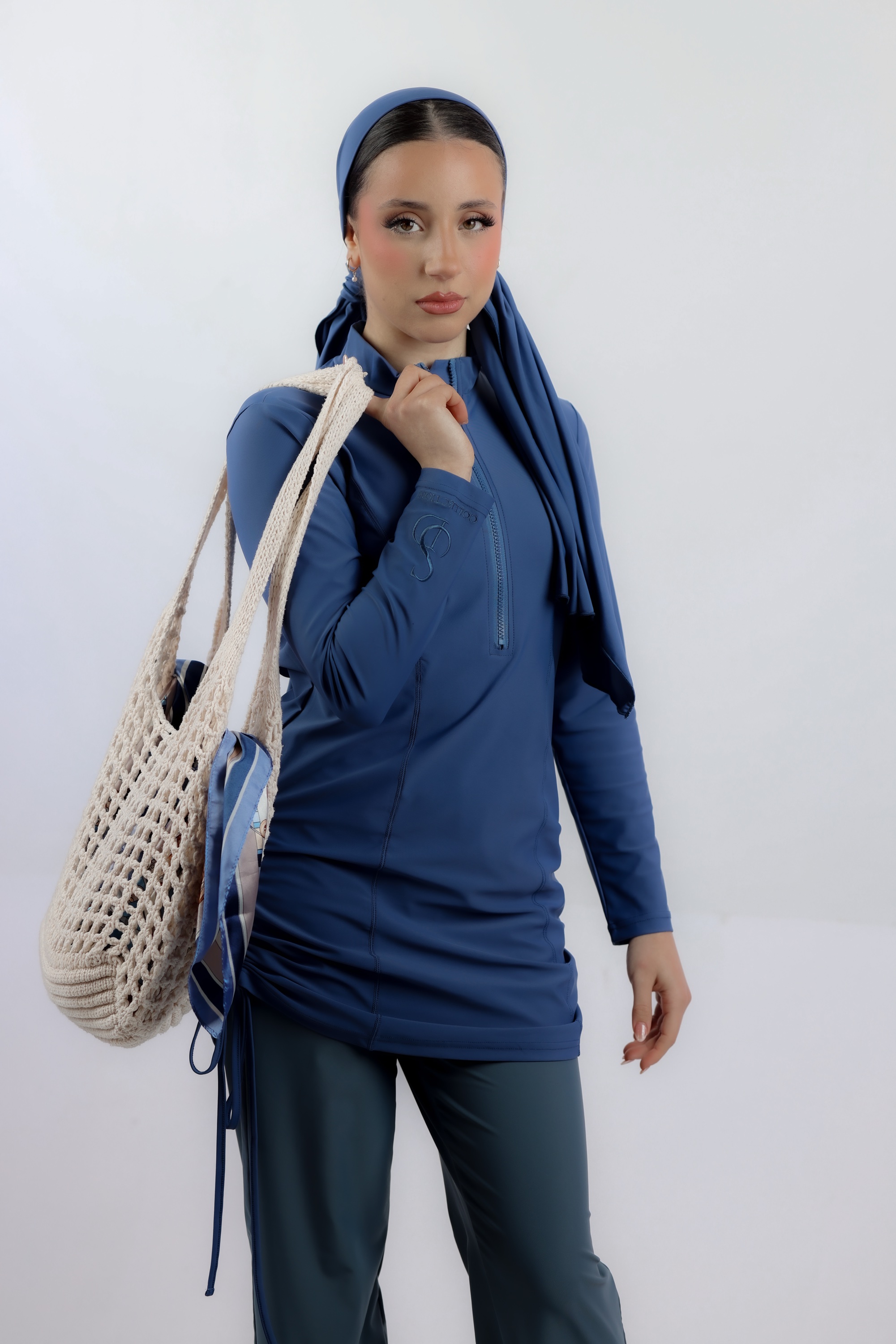 Burkini 4 pièces - blue – Image 3